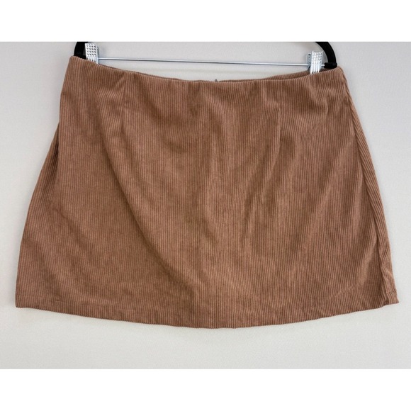 HALARA Pants - Halara High Waisted 2 in 1 A-Line Corduroy Mini Skort Ribbed Active Office XL